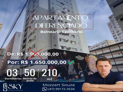 Apartamento para Venda, em Balnerio Cambori, bairro Centro, 3 dormitrios, 1 banheiro, 1 sute, 1 vaga