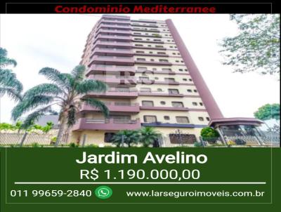 Apartamento 4 dormitrios para Venda, em So Paulo, bairro Jardim Avelino, 4 dormitrios, 5 banheiros, 2 sutes, 4 vagas