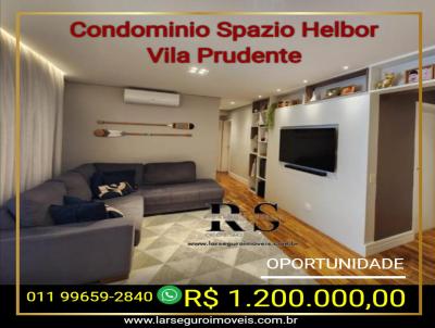 Apartamento 3 Quartos para Venda, em So Paulo, bairro Vila Prudente, 3 dormitrios, 3 banheiros, 2 sutes, 2 vagas