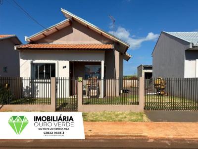 Casa para Venda, em Ouro Verde do Oeste, bairro Centro, 2 dormitrios, 1 banheiro