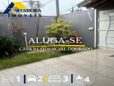 Casa para Locao, em Franca, bairro Residencial Dourado, 3 dormitrios, 4 banheiros, 2 sutes, 2 vagas