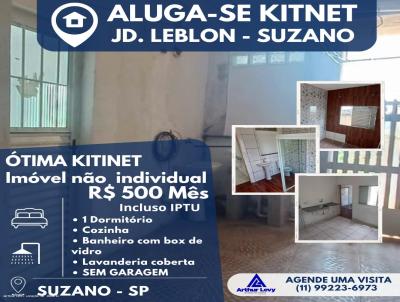 Kitnet para Locao, em Suzano, bairro Jardim Leblon, 1 dormitrio, 1 banheiro