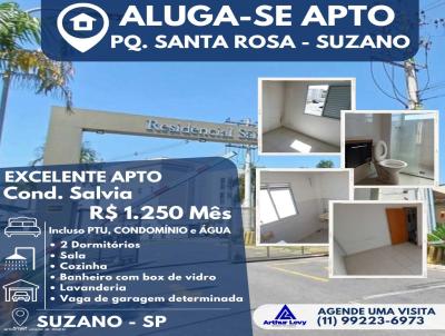 Apartamento para Locao, em Suzano, bairro Parque Santa Rosa, 2 dormitrios, 1 banheiro, 1 vaga