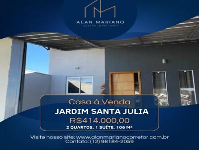 Casa para Venda, em So Jos dos Campos, bairro Jardim Santa Jlia, 2 dormitrios, 1 banheiro, 1 sute, 2 vagas