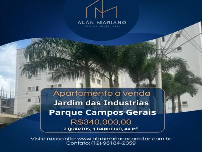 Apartamento para Venda, em So Jos dos Campos, bairro Jardim das Indstrias, 2 dormitrios, 1 banheiro, 1 vaga