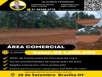 rea Rural para Venda, em RA III Taguatinga, bairro COLNIA AGRICOLA 26 DE SETEMBRO