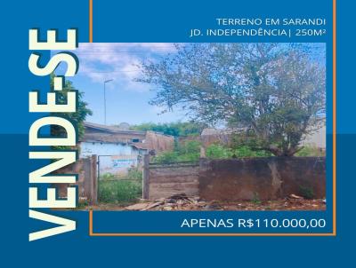 Terreno para Venda, em Sarandi, bairro Jd. Independncia