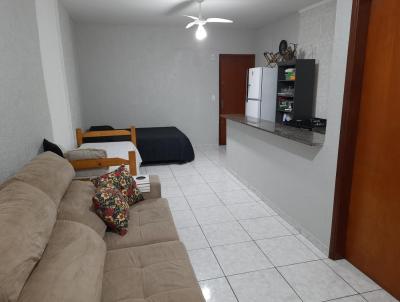 Kitnet para Temporada, em Praia Grande, bairro Tupi, 1 banheiro, 1 vaga