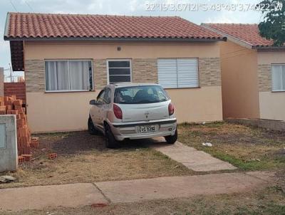 Casa para Venda, em Pederneiras, bairro Conjunto Habitacional Martini, 2 dormitrios, 1 banheiro, 1 vaga