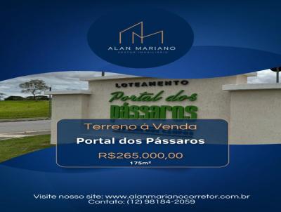 Lote para Venda, em So Jos dos Campos, bairro Portal dos Passaros