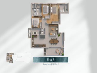 Apartamento para Venda, em Barra Velha, bairro Tabuleiro, 3 dormitrios, 3 banheiros, 3 sutes, 2 vagas