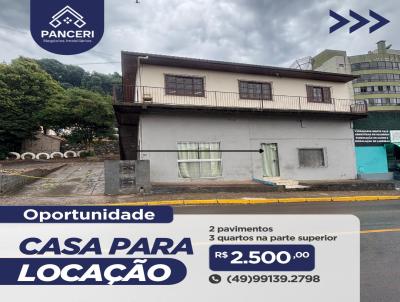 Casa para Locao, em Videira, bairro Centro, 3 dormitrios