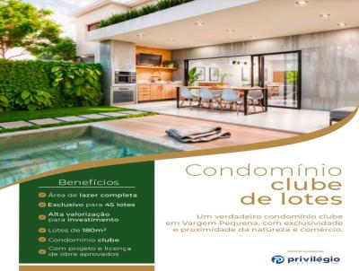 Lote em Condomnio Fechado para Venda, em , bairro Vargem Grande