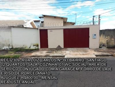 Casa para Locao, em Araguari, bairro SANTIAGO