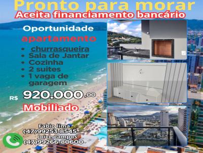 Apartamento para Venda, em , bairro blaneario perequ, 2 dormitrios, 3 banheiros, 2 sutes, 1 vaga