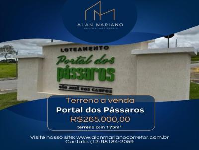 Lote para Venda, em So Jos dos Campos, bairro Residencial Portal dos Pssaros