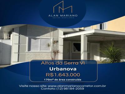 Casa em Condomnio para Venda, em So Jos dos Campos, bairro Urbanova VII, 3 dormitrios, 2 banheiros, 1 sute, 3 vagas