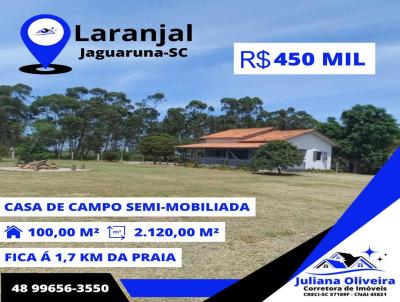 Casa de Campo para Venda, em Jaguaruna, bairro LARANJAL, 3 dormitrios, 1 banheiro, 2 vagas