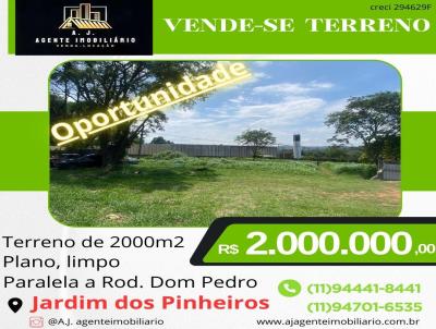 Terreno para Venda, em Atibaia, bairro jardim dos Pinheiros