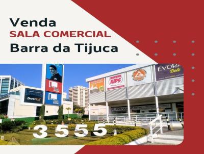 Sala Comercial para Venda, em Rio de Janeiro, bairro Barra da Tijuca, 1 banheiro, 1 vaga