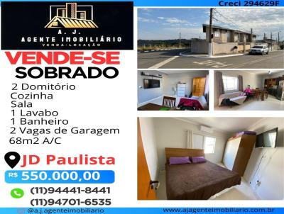 Sobrado para Venda, em Atibaia, bairro Jardim Paulista, 2 dormitrios, 2 banheiros, 2 vagas