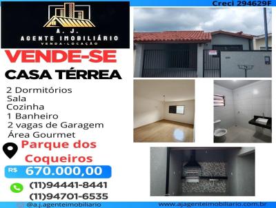 Casa Trrea para Venda, em Atibaia, bairro Parque dos Coqueiros, 2 dormitrios, 2 banheiros, 2 vagas