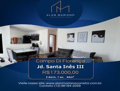 Apartamento para Venda, em So Jos dos Campos, bairro Loteamento Portal Santa Ins, 2 dormitrios, 1 banheiro, 1 vaga