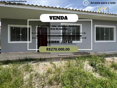 Casa para Venda, em Araruama, bairro Japo, 2 dormitrios, 2 banheiros, 1 sute