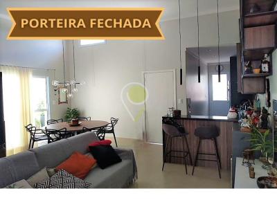 Casa em Condomínio para Venda, em Paulínia, bairro Condomínio Vilagio Vista Real, 3 dormitórios, 2 banheiros, 1 suíte, 4 vagas
