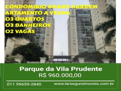 Apartamento 3 dormitrios para Venda, em So Paulo, bairro Parque da Vila Prudente, 3 dormitrios, 3 banheiros, 1 sute, 2 vagas