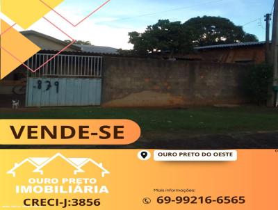 Casa para Venda, em Ouro Preto do Oeste, bairro NOVO HORIZONTE