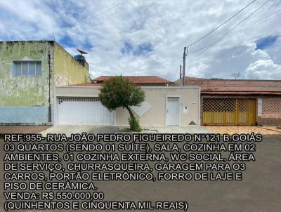 Casa para Venda, em Araguari, bairro GOIS