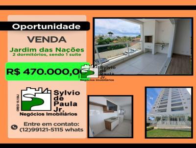 Apartamento para Venda, em , bairro Jardim das Naes, 2 dormitrios, 1 banheiro, 1 sute, 1 vaga