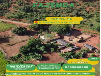 Fazenda para Venda, em Pompu, bairro 2km do asfalto