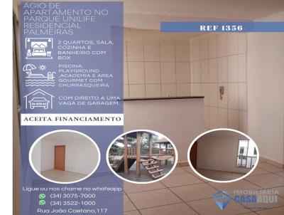 Apartamento para Venda, em Uberaba, bairro Residencial Palmeiras, 2 dormitrios, 1 banheiro, 1 vaga