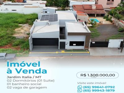 Casa para Venda, em Tangar da Serra, bairro Jardim ITALIA, 2 dormitrios, 1 banheiro, 1 sute, 2 vagas