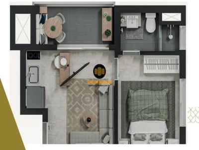 Apartamento 1 dormitrio para Venda, em So Paulo, bairro PINHEIROS, 1 dormitrio, 1 banheiro