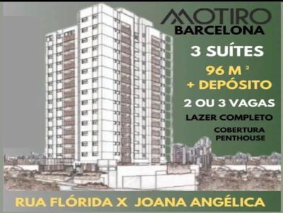Apartamento para Venda, em São Caetano do Sul, bairro Barcelona, 3 dormitórios, 4 banheiros, 3 suítes, 2 vagas