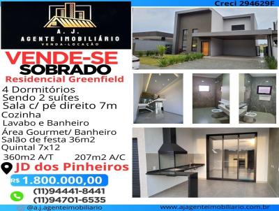 Sobrado em Condomnio para Venda, em Atibaia, bairro jardim dos Pinheiros