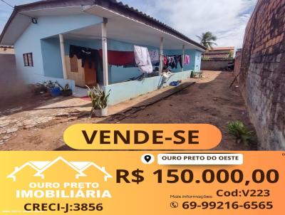 Casa para Venda, em , bairro NOVA OURO PRETO, 3 dormitrios, 1 banheiro