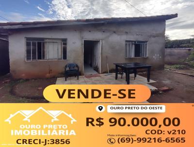 Casa para Venda, em Ouro Preto do Oeste, bairro INDUSTRIAL, 2 dormitrios, 1 banheiro