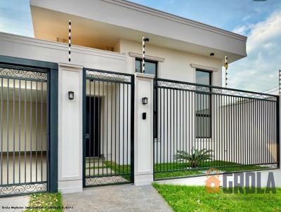 Casa para Venda, em Campo Mouro, bairro Jardim Flora II, 3 dormitrios, 2 banheiros, 1 sute, 2 vagas