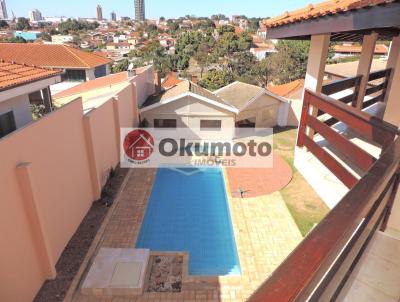 Casa para Venda, em Pirassununga, bairro Vila Steola, 5 dormitórios, 7 banheiros, 3 suítes, 5 vagas