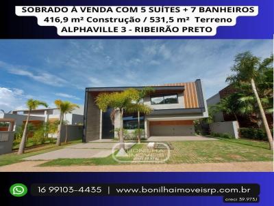 Casa em Condomnio para Venda, em , bairro Residencial e Empresarial Alphaville, 5 dormitrios, 7 banheiros, 5 sutes, 4 vagas