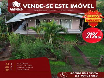 Casa para Venda, em Tenente Portela, bairro CENTRO, 2 dormitrios, 2 banheiros, 1 vaga