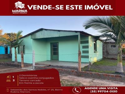 Casa para Venda, em Tenente Portela, bairro Rubino Marroni, 2 dormitrios, 1 banheiro