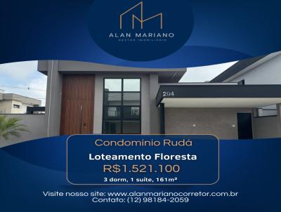 Casa em Condomnio para Venda, em So Jos dos Campos, bairro Loteamento Floresta, 3 dormitrios, 1 banheiro, 1 sute, 3 vagas