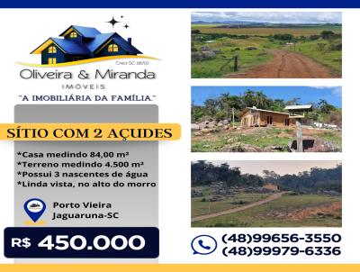 Stio / Chcara para Venda, em Jaguaruna, bairro PORTO VIEIRA, 3 dormitrios, 2 banheiros, 1 sute, 1 vaga