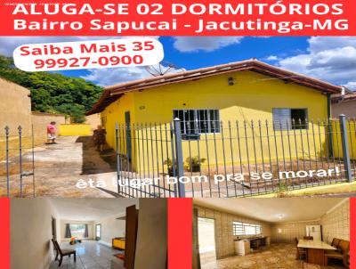 Casa para Locao, em Jacutinga, bairro Sapucai, 2 dormitrios, 1 banheiro, 4 vagas