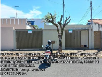 Casa para Loca��o, em Araguari, bairro CENTRO